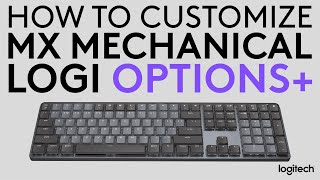 How to customize MX Mechanical Keyboard using Logi Options+ screenshot 3