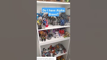 Alpha bravo #transformers #actionfigures #shorts #collection #optimusprime #megatron #toys #fyp
