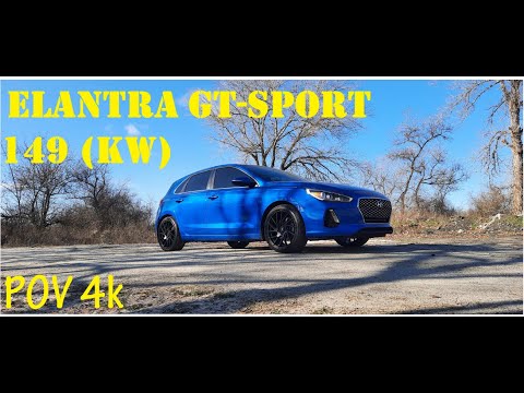 Hyundai Elantra GT Sport 2018 - Тест Драйв и ОБЗОР POV (201 л.с. 1.6 T-GDI 149 kw)