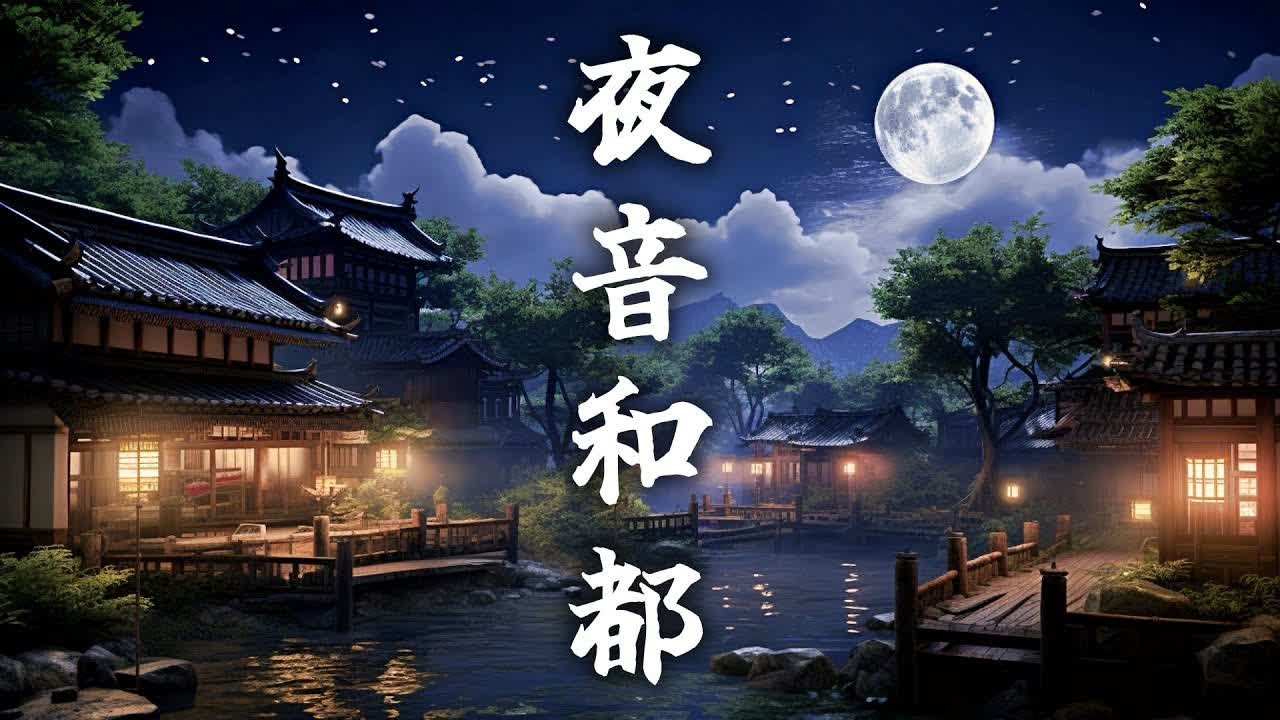 【和風BGM】丑三つ時の和都 夜の環境音で癒される琴と尺八の和風曲【作業・勉強・著作権フリー】 【和風BGM】丑三つ時の和都 夜の環境音で癒される琴と尺八の和風曲【作業・勉強・著作権フリー】