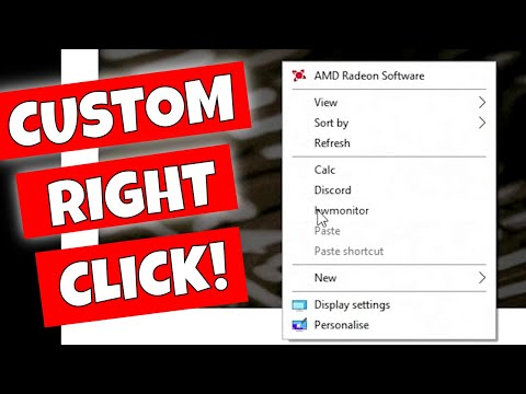 Add POWER To Your Right Click Context Menu In Windows 10