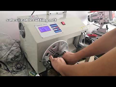 Automatic Cable Winding and Binding Machine | Wire Coil Winding & Tying System