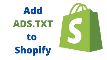 How to Add ads txt to Shopify Vintage Store