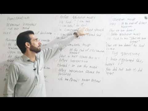 Punctuation - Terminal/External (English version)