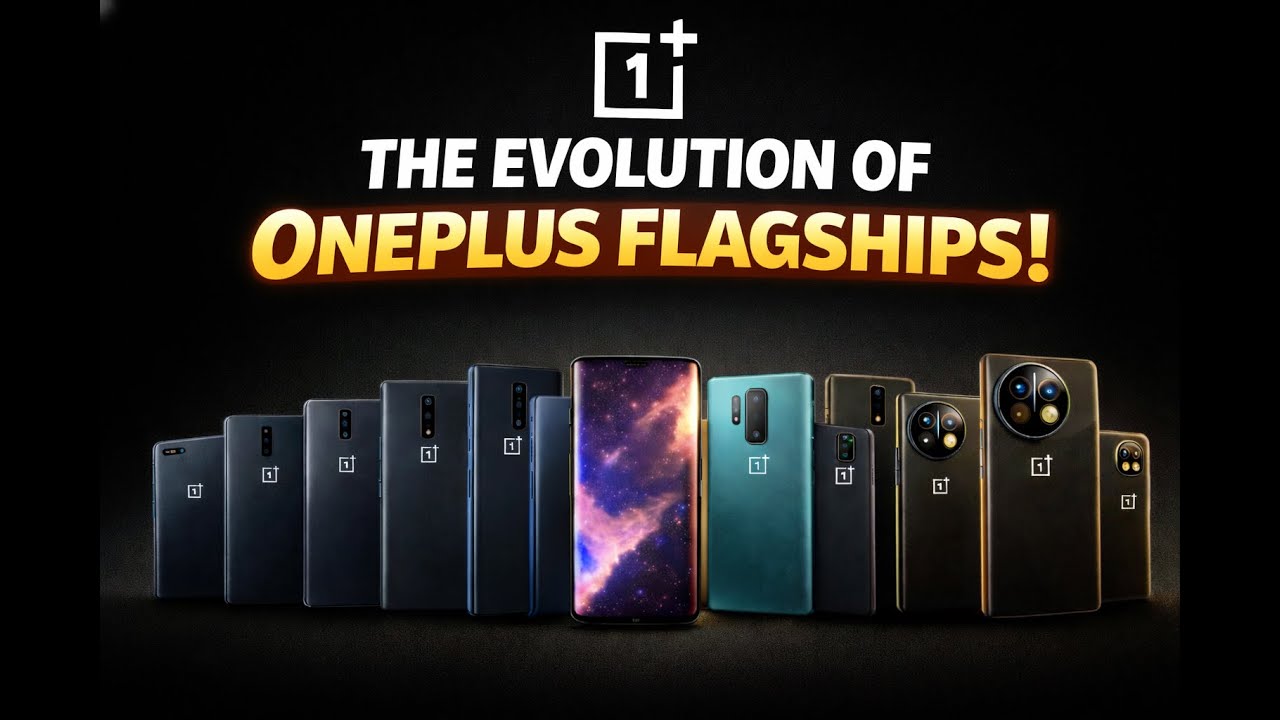 One Plus First Version Evolution of OnePlus Flagship - YouTube