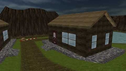 Re-Volt Custom Track Eichenwald Village by Alex_int, Track View