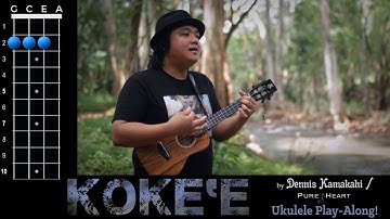Thumbnail of "Koke'e" (Dennis Kamakahi / Pure Heart) Ukulele Play-Along!