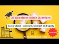 Master Salesforce Admin Exam: 25 Advanced Questions on Accounts, Opportunities &amp; Sales Path!