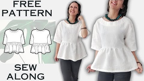 Sew Your Own Easy Peplum Top | Step-by-Step Sewing Tutorial