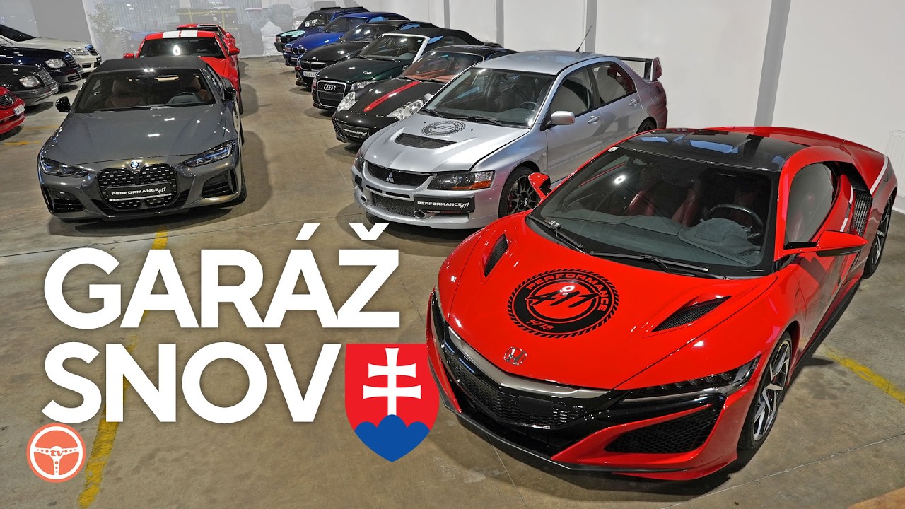 GARÁŽ SNOV ZO SLOVENSKA. Ukážem vám ju - volant.tv