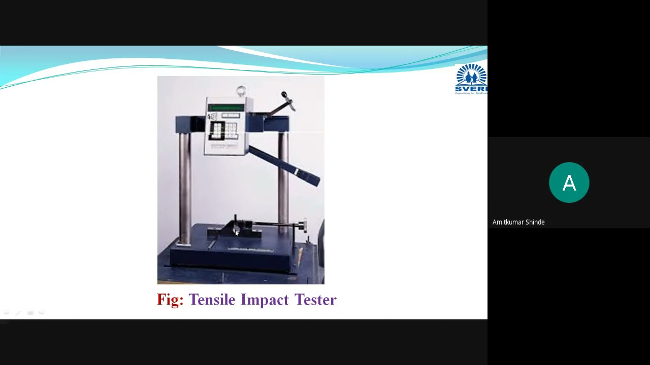 Lecture 07 Applications of Plastics & Tensile Impact Energy Testing