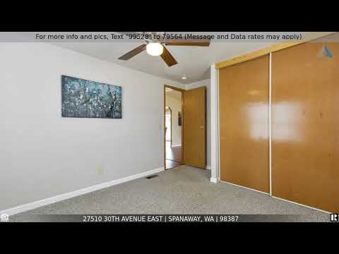 27510 30th Avenue East, Spanaway, WA home video tour