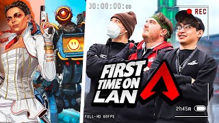 100T in Sweden! First-Ever APEX LAN ft. NiceWigg (ALGS VLOG)