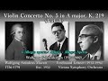 Mozart: Violin Concerto No. 5, Schneiderhan & Leitner (1952) モーツァルト ヴァイオリン協奏曲第5番 シュナイダーハン＆ライトナー