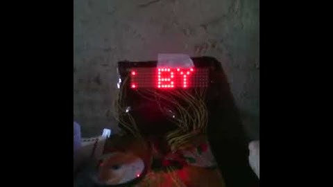 24*6 arduino led matrix