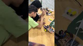 Arduino Bluetooth Robot Car Build — Wiring & Assembly Part 2 | STEM Camp 2026 #shorts