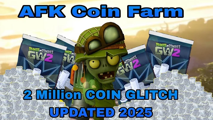 INSANE PvZ GW2 AFK Coin Farm! 2 MILLION Coins Per Day (Glitch)