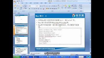 105 容器 Map和HashMap的基本用法 hashMap和HashTable的区别 JAVA基础300集最全教程 尚学堂 高淇