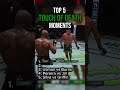 Top 5 Touch of Death Moments #ufc #mmafighter #mma #ufcfighter #touch #oneshot #power