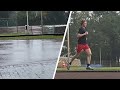 INSANE RAIN TRACK WORKOUT!! - Running Vlog | Ultimaterunning