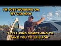 Deputy Gets Furious At Man For Talking Back