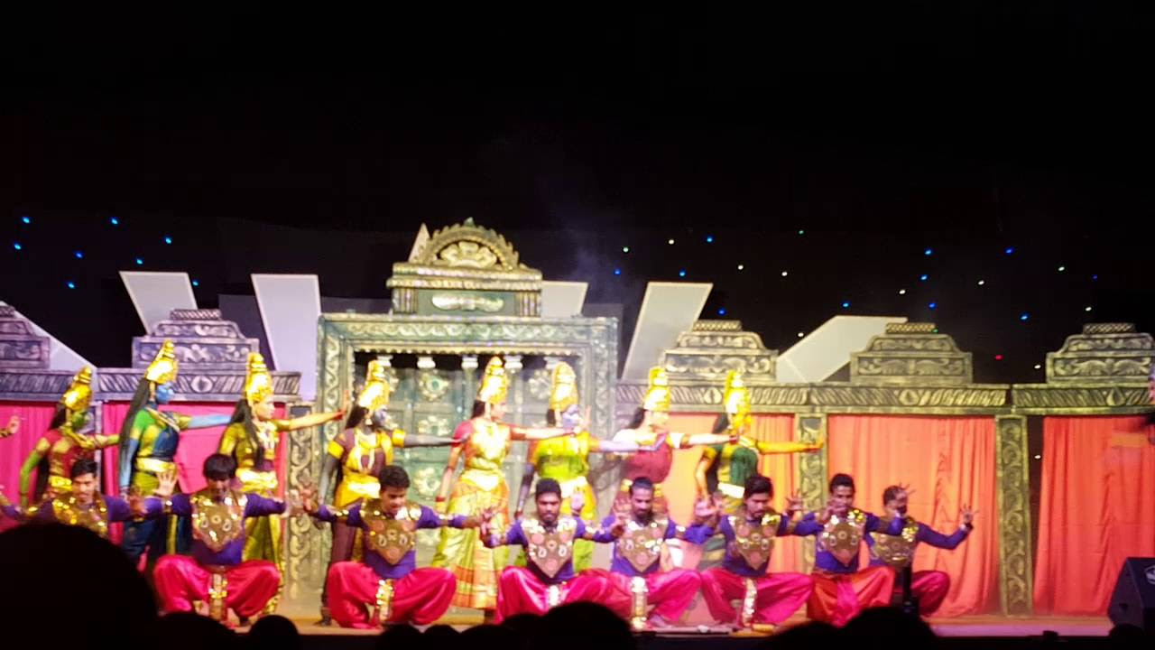 Nava Durga dance at Indu