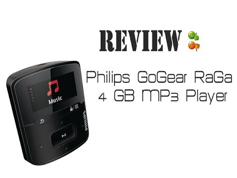 Philips GoGear RaGa 4 GB MP3 Player- Review