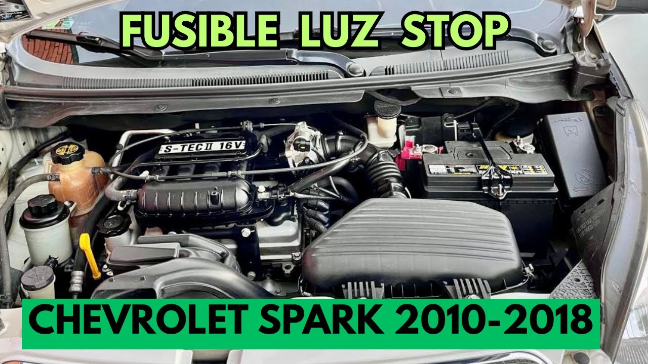 ¿Donde esta el Fusible de la Luz Stop Chevrolet Spark 2010 - 2018?