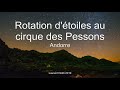 Rotation des toiles au cirque des pessons