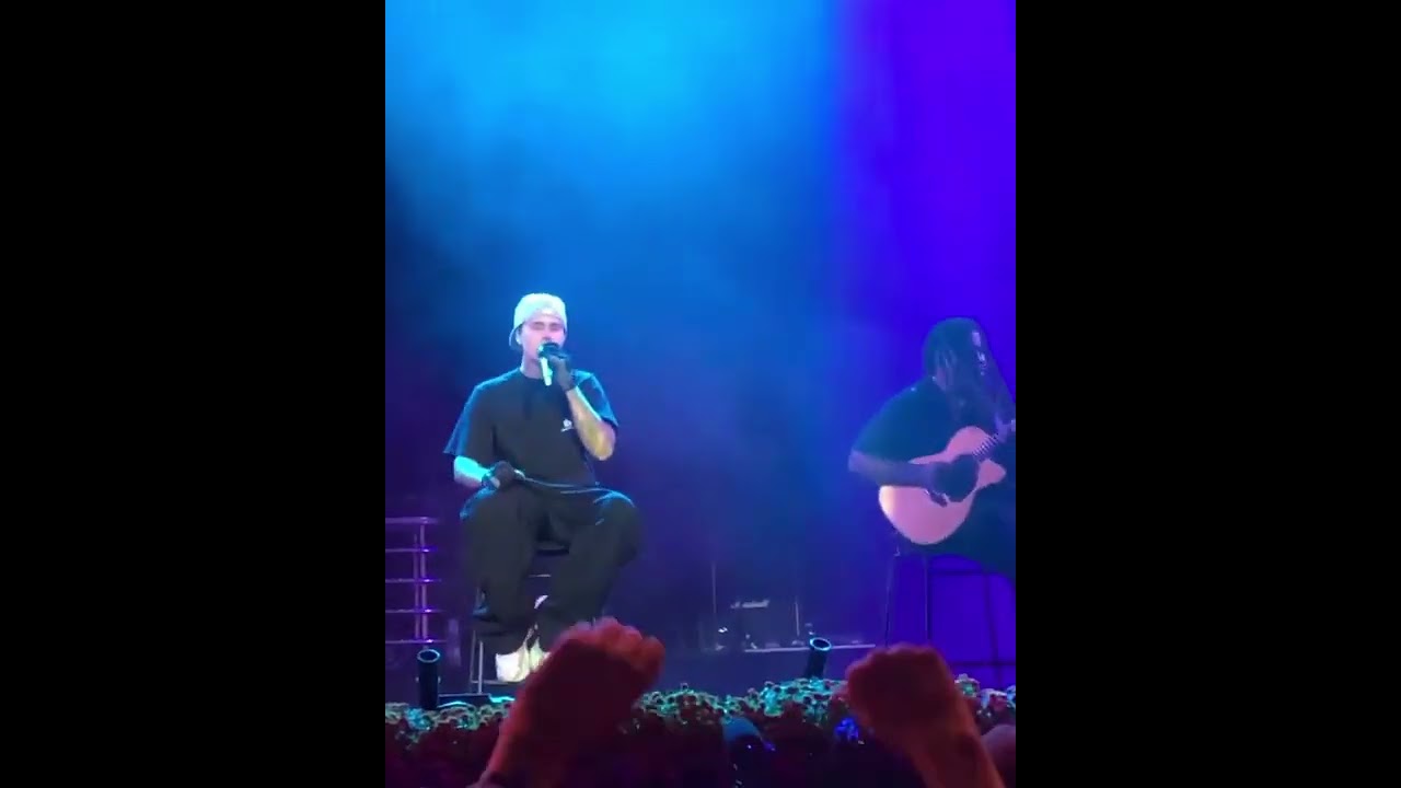 Justin Bieber performing at the Smukfest Festival in Skanderborg, Denmark (August 3)