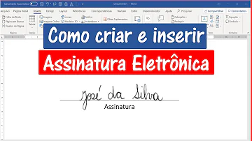 Como é feita a assinatura eletrônica?