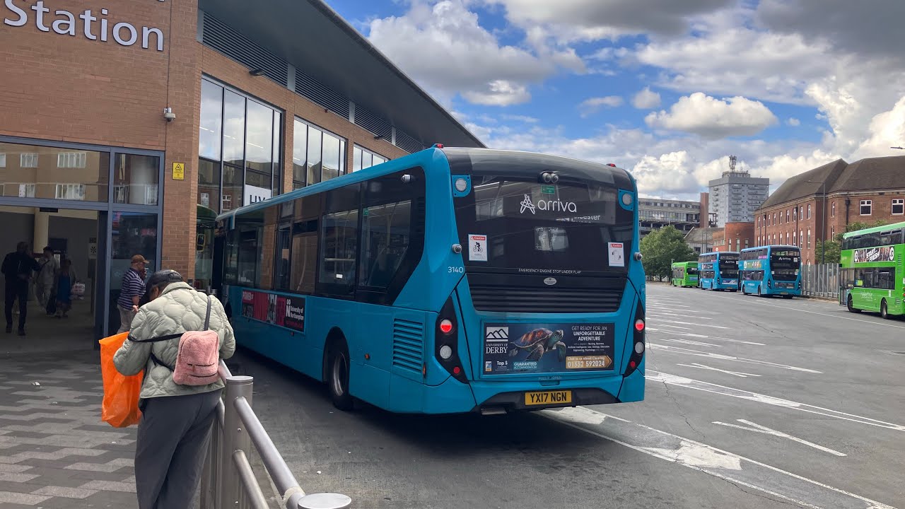 Arriva Leicester ADL Enviro 200 MMC (3140 - YX17 NGN) running the route 37