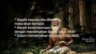 MANEKUNG !! manembah dumateng Gusti Kang Moho Suci #JawaJawi #Samadi #Blitar