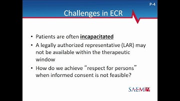 How to Conduct Research Under and Exception from Informed Consent (EFIC)