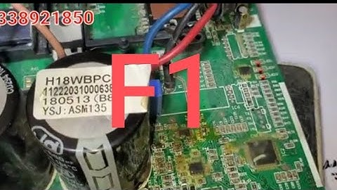 DC Inverter AC Orient F1 error code | how to explain solve this error code # in dc Inverter AC PCB•