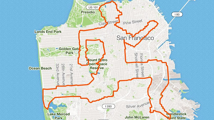 Man Creates Art by Running around San Francisco | Pumped