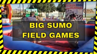 Big Time Sumo Wrestling: Field Games Team Building Competition for Adults