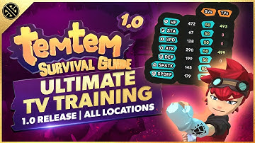 Temtem 1.0 | Ultimate TV Training Guide | All Locations | Essential Gear | Optimal Teams