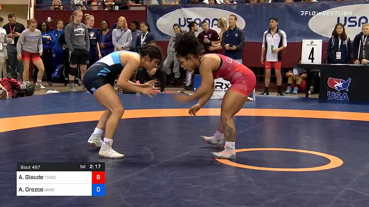 68 Kg Prelims Alexandria Glaude Titan Mercury Wres...