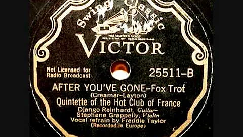 Freddie Taylor & Django Reinhardt - After You've G...