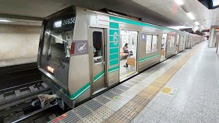 大阪メトロ24系OS656編成 白庭台発車