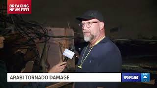 Tornado survivor: Man says split-second decision saved he and son