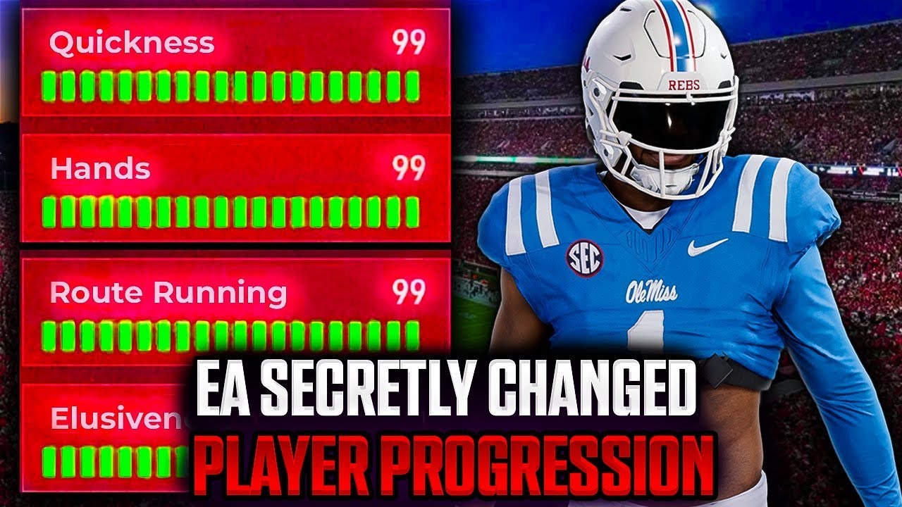 EA Secretly Changed Player Progression in CFB 26 Dynasty - YouTube