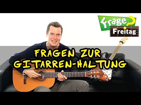 ★ GITARRENHALTUNG Deine