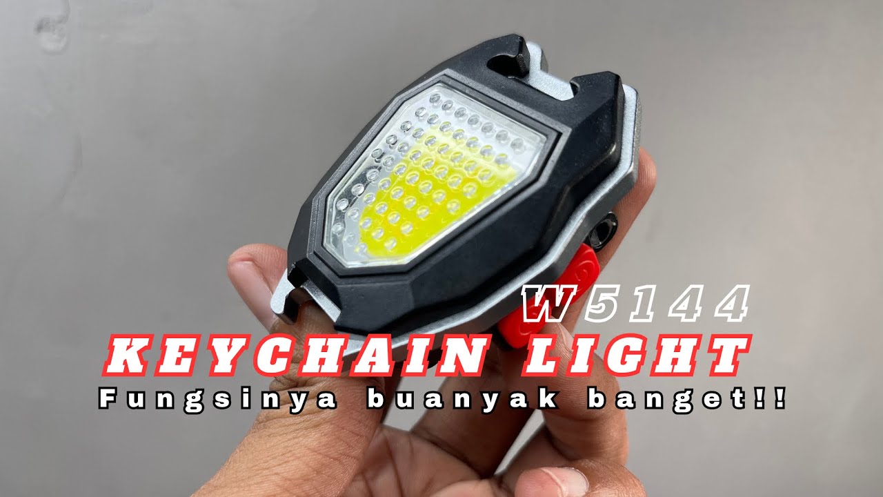 Gantungan kunci ada lampunya terang dan banyak fitur mirip alat berubah ...