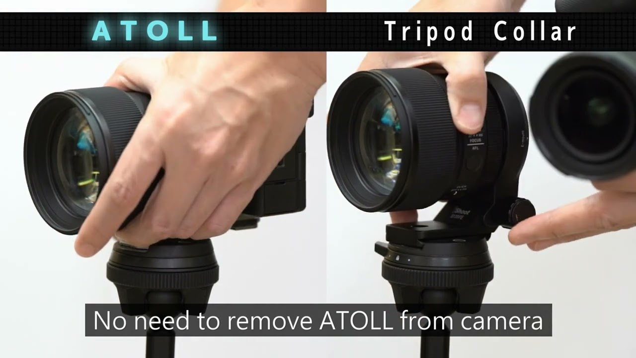 ATOLL vs Tripod Collar - YouTube