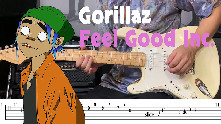 Feel Good Inc. Guitar version - Guitar performance video thumbnail
