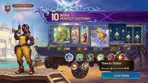 Stelle - Simple Perfect 10 win build with Silvers - The Bazaar
