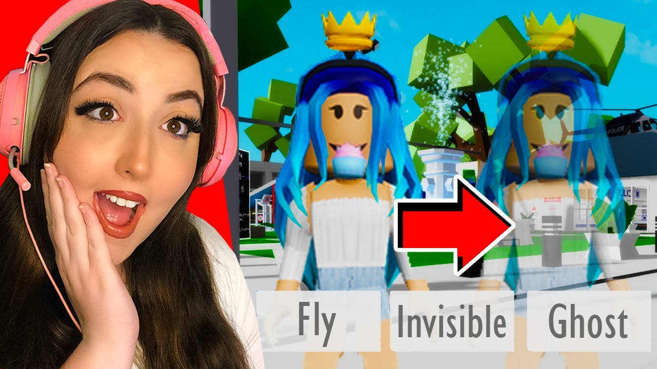 How To Turn INVISIBLE in Roblox BrookHaven 🏡RP (CRAZY HACK) 