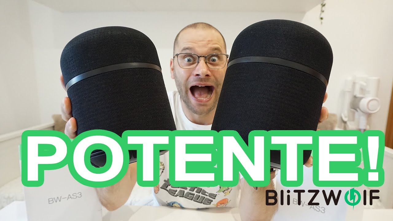 70W!!! A MELHOR COLUNA BLUETOOTH que já testei! Blitzwolf BW-AS3 unboxing e review